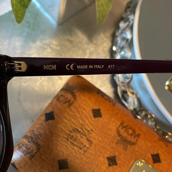 ?Beautiful MCM Sunglasses Cat Eye 52mm Acetate? ?Beautiful MCM Sunglasses Cat Eye 52mm Acetate? - www  main image 2